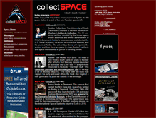 Tablet Screenshot of collectspace.com